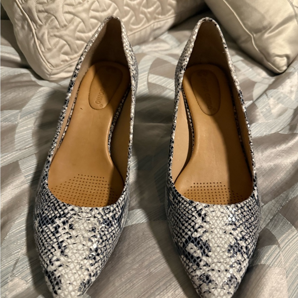 Corso Como Snakeskin Patterned Women's Block heels